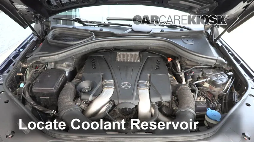 2018 Mercedes-Benz GLS550 4Matic 4.6L V8 Turbo Coolant (Antifreeze)